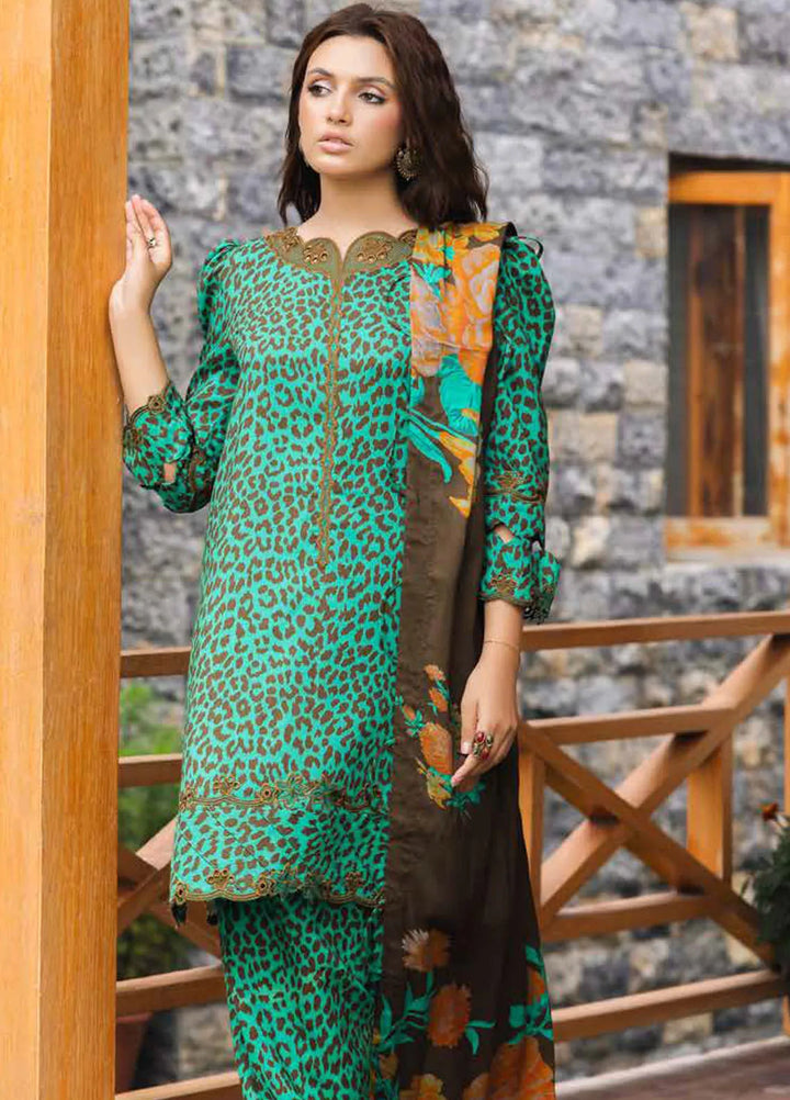 Aniiq By Charizma Embroidered Staple Suit Unstitched 3 Piece CRZ24A ANW4-05 - Winter Collection