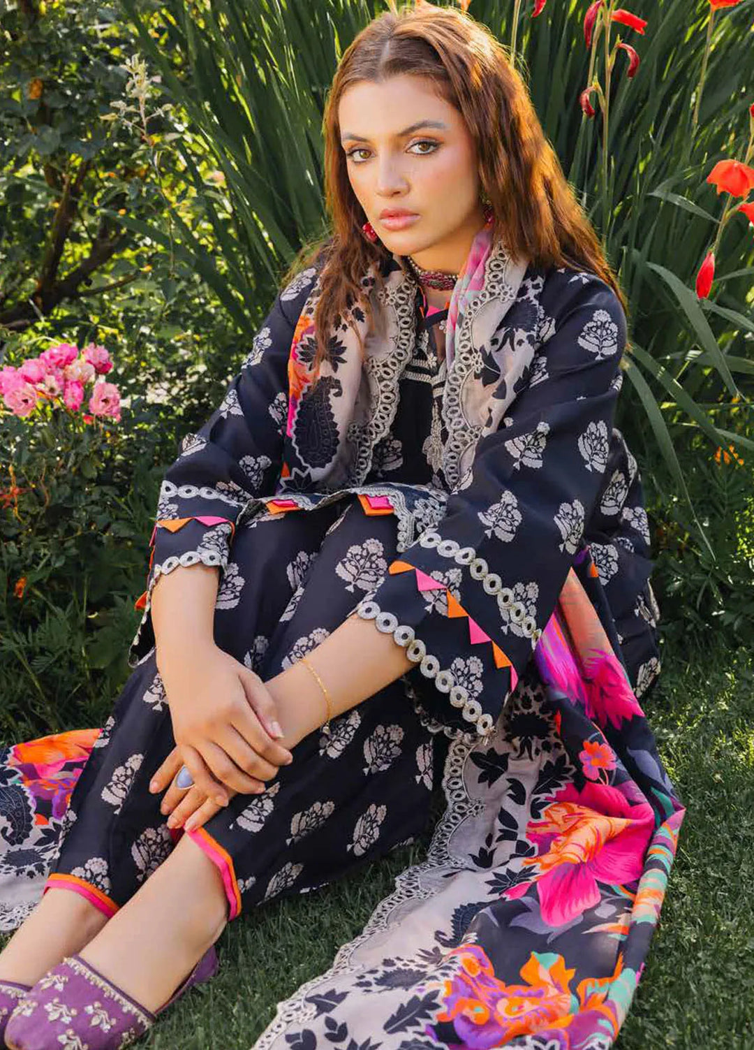 Aniiq By Charizma Embroidered Staple Suit Unstitched 3 Piece CRZ24A ANW4-07 - Winter Collection