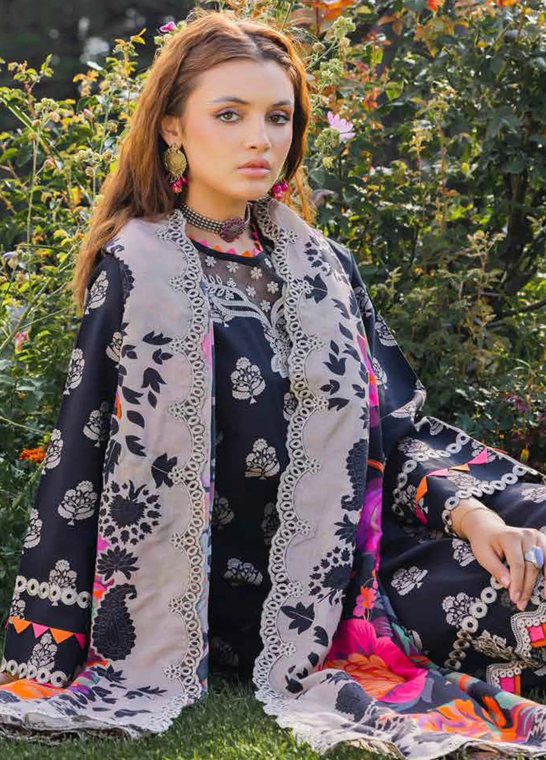 Aniiq By Charizma Embroidered Staple Suit Unstitched 3 Piece CRZ24A ANW4-07 - Winter Collection