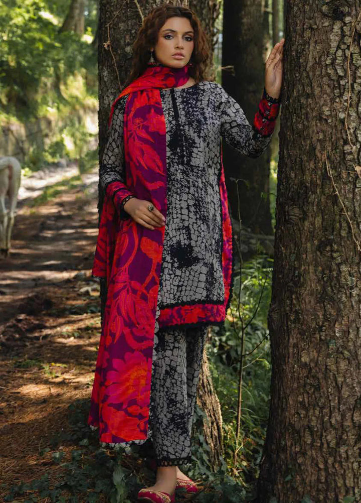 Aniiq By Charizma Embroidered Staple Suit Unstitched 3 Piece CRZ24A ANW4-08 - Winter Collection