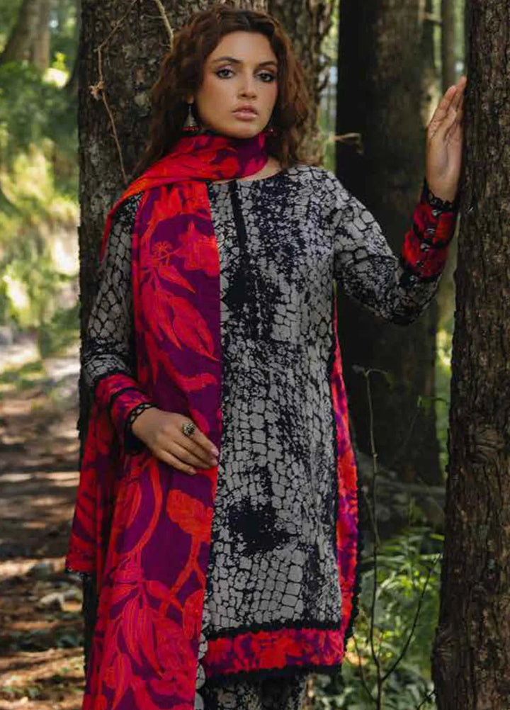 Aniiq By Charizma Embroidered Staple Suit Unstitched 3 Piece CRZ24A ANW4-08 - Winter Collection