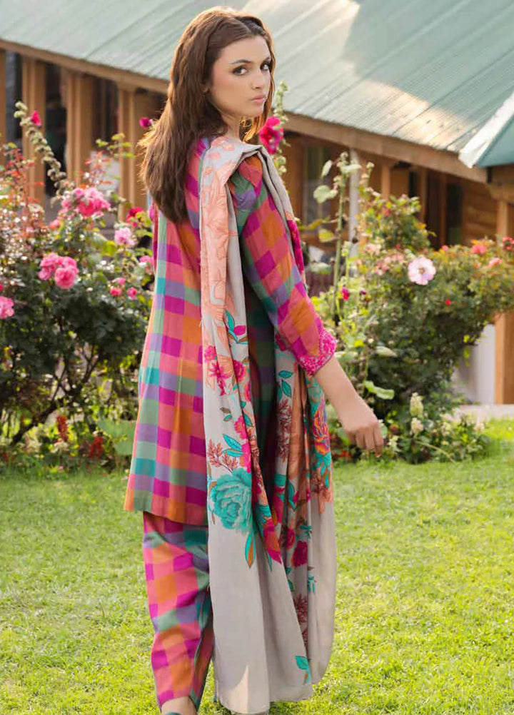 Aniiq By Charizma Embroidered Staple Suit Unstitched 3 Piece CRZ24A ANW4-10 - Winter Collection