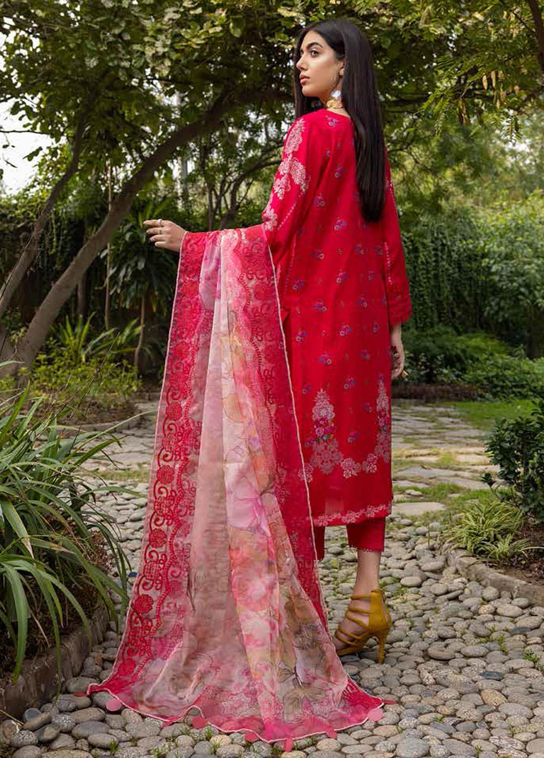 Aniiq By Charizma Embroidered Lawn Suits Unstitched 3 Piece CRZ22A 03 - Summer Collection
