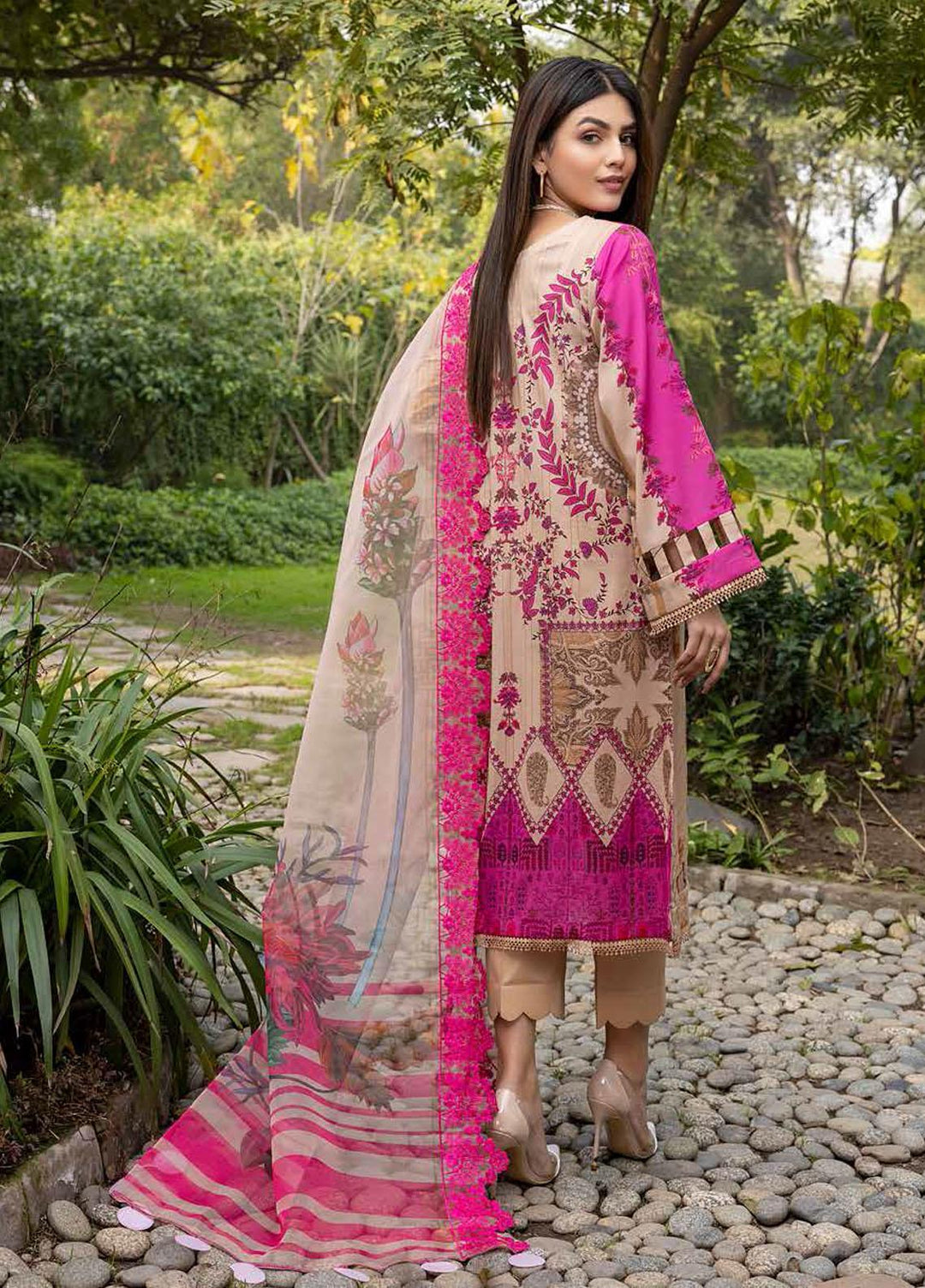 Aniiq By Charizma Embroidered Lawn Suits Unstitched 3 Piece CRZ22A 06 - Summer Collection