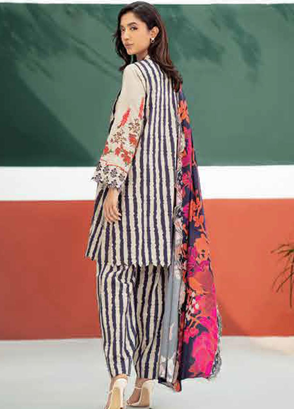 Aniq By Charizma Embroidered Khaddar Suits Unstitched 3 Piece CRZ23AQK ANW-01 - Winter Collection