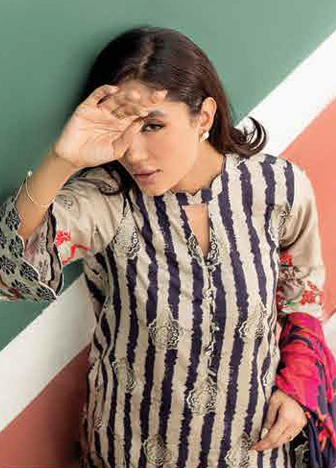 Aniq By Charizma Embroidered Khaddar Suits Unstitched 3 Piece CRZ23AQK ANW-01 - Winter Collection