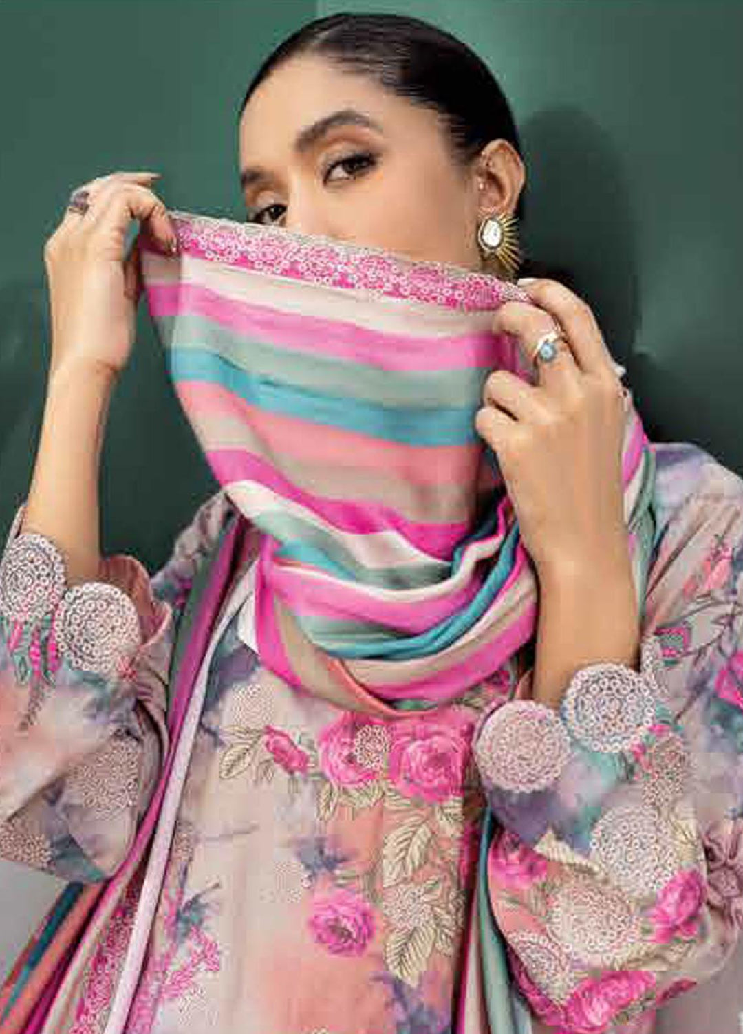 Aniq By Charizma Embroidered Khaddar Suits Unstitched 3 Piece CRZ23AQK ANW-08 - Winter Collection