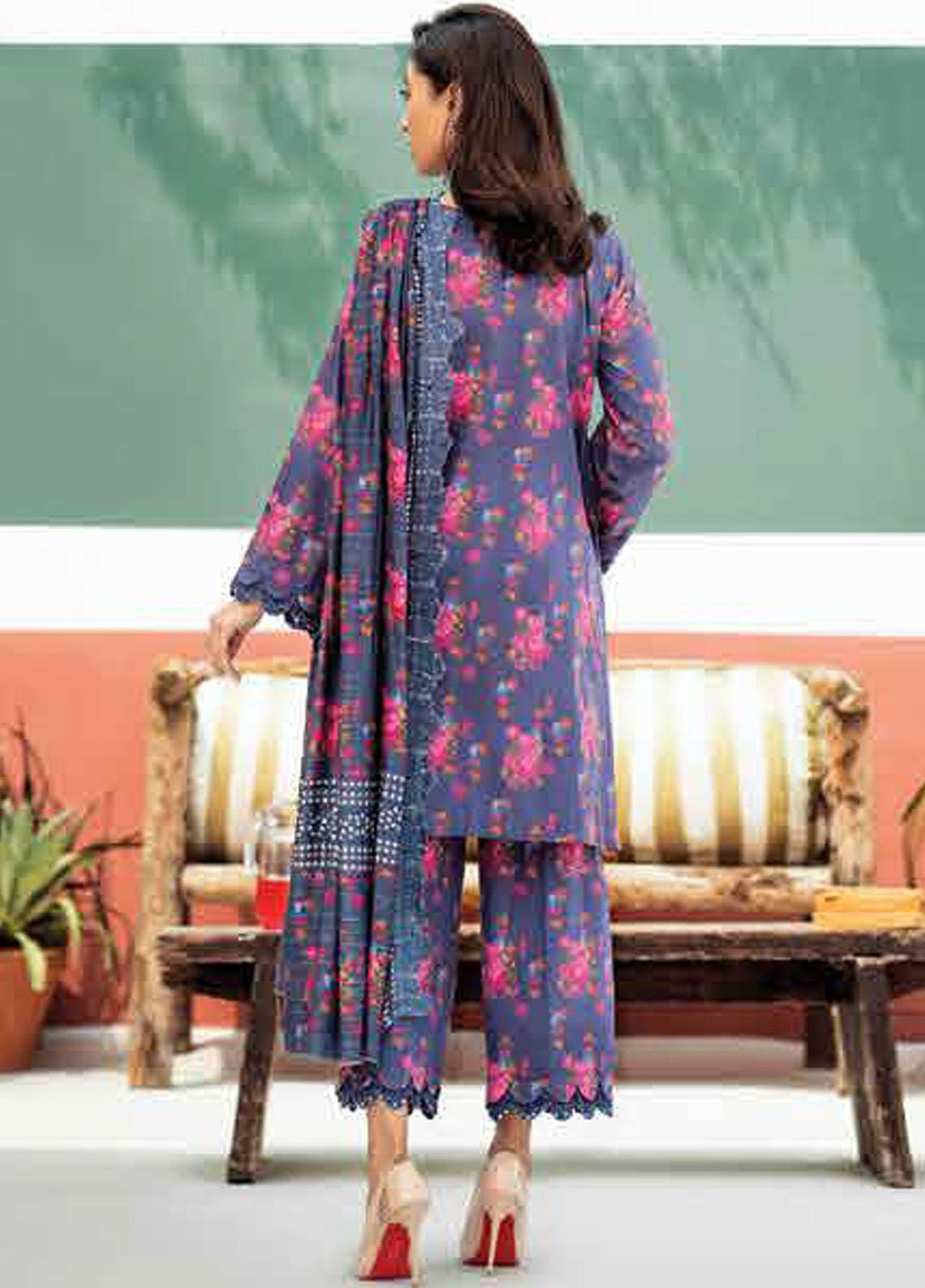 Aniq By Charizma Embroidered Khaddar Suits Unstitched 3 Piece CRZ23AQK ANW-09 - Winter Collection