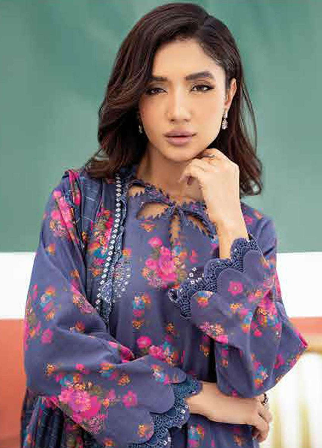 Aniq By Charizma Embroidered Khaddar Suits Unstitched 3 Piece CRZ23AQK ANW-09 - Winter Collection
