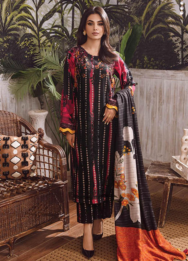 Aniq By Charizma Embroidered Khaddar Suits Unstitched 3 Piece CRZ23AQK-2 ANW-10 - Winter Collection