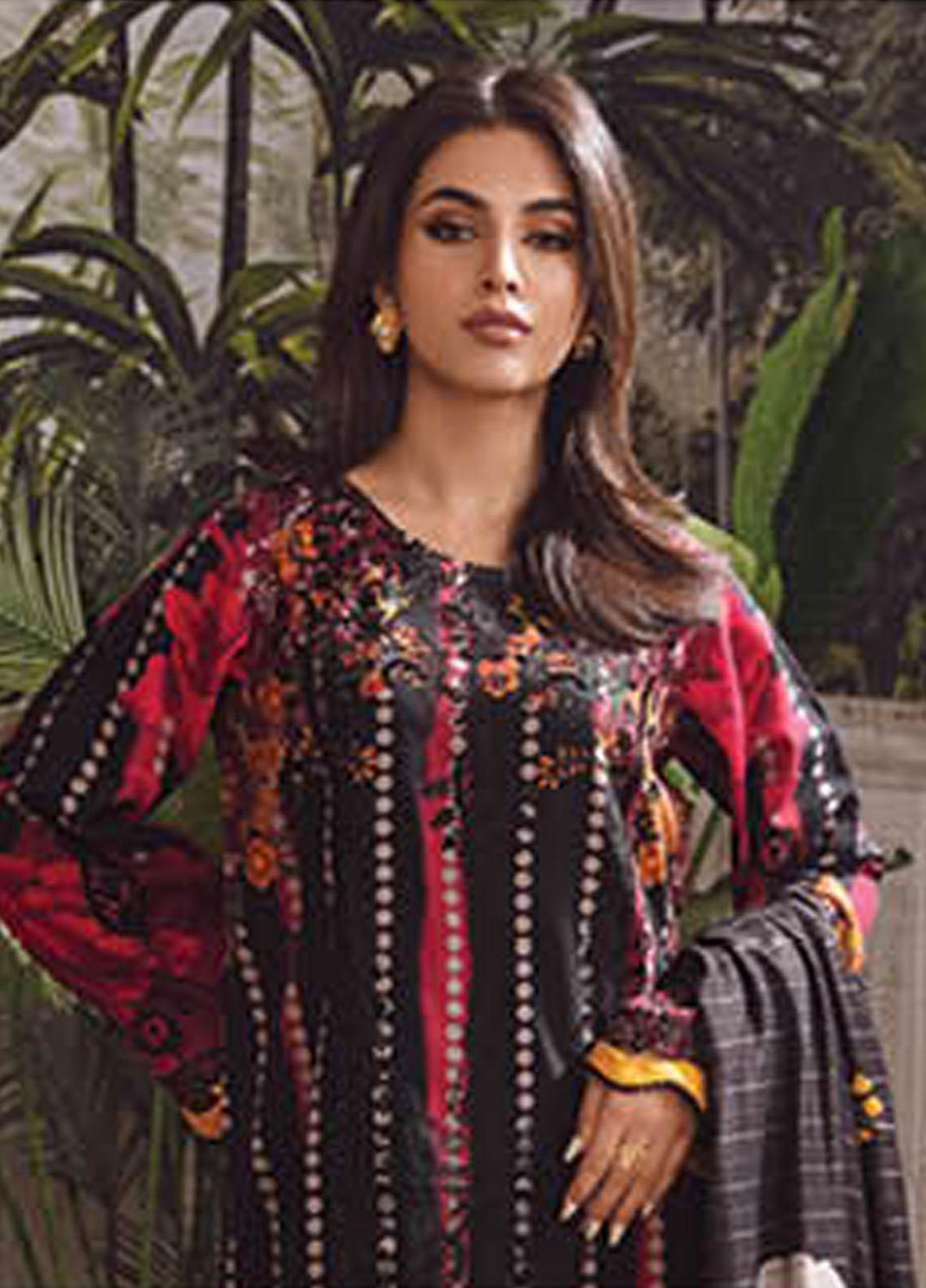 Aniq By Charizma Embroidered Khaddar Suits Unstitched 3 Piece CRZ23AQK-2 ANW-10 - Winter Collection