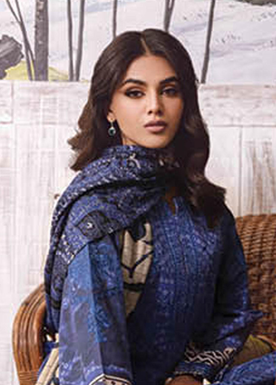 Aniq By Charizma Embroidered Khaddar Suits Unstitched 3 Piece CRZ23AQK-2 ANW-11 - Winter Collection
