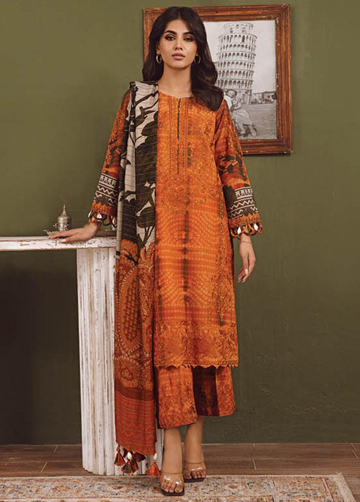 Aniq By Charizma Embroidered Khaddar Suits Unstitched 3 Piece CRZ23AQK-2 ANW-15 - Winter Collection