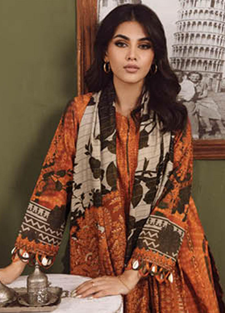 Aniq By Charizma Embroidered Khaddar Suits Unstitched 3 Piece CRZ23AQK-2 ANW-15 - Winter Collection