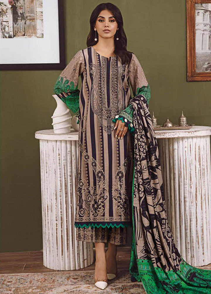 Aniq By Charizma Embroidered Khaddar Suits Unstitched 3 Piece CRZ23AQK-2 ANW-16 - Winter Collection