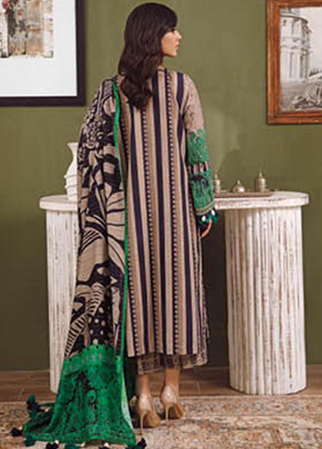 Aniq By Charizma Embroidered Khaddar Suits Unstitched 3 Piece CRZ23AQK-2 ANW-16 - Winter Collection