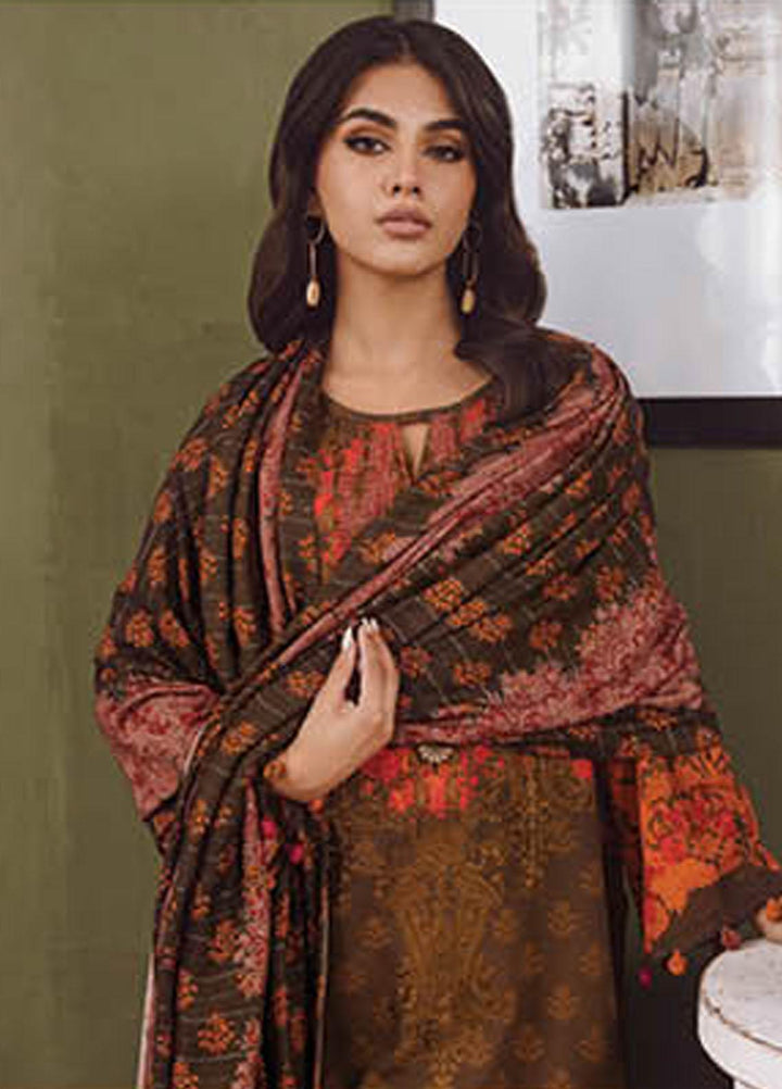 Aniq By Charizma Embroidered Khaddar Suits Unstitched 3 Piece CRZ23AQK-2 ANW-17 - Winter Collection