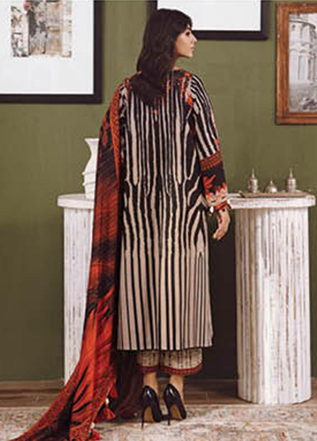 Aniq By Charizma Embroidered Khaddar Suits Unstitched 3 Piece CRZ23AQK-2 ANW-18 - Winter Collection