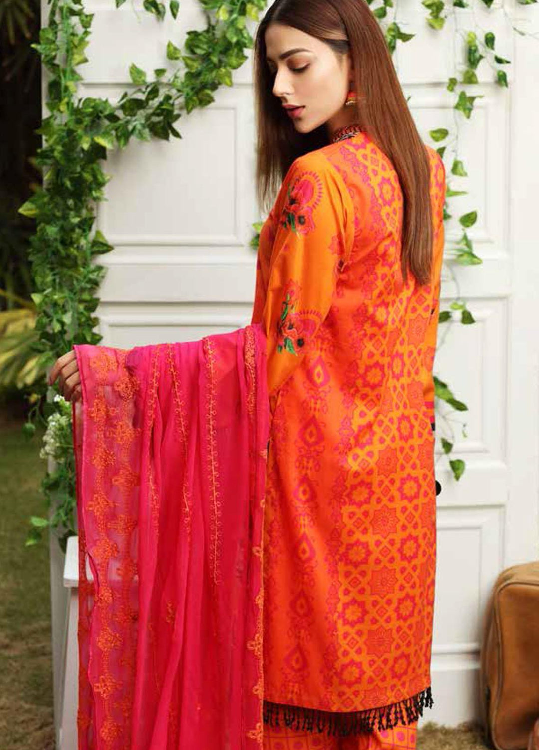 Aniq by Charizma Embroidered Lawn Suits Unstitched 3 Piece CRZ21A 06 - Summer Collection
