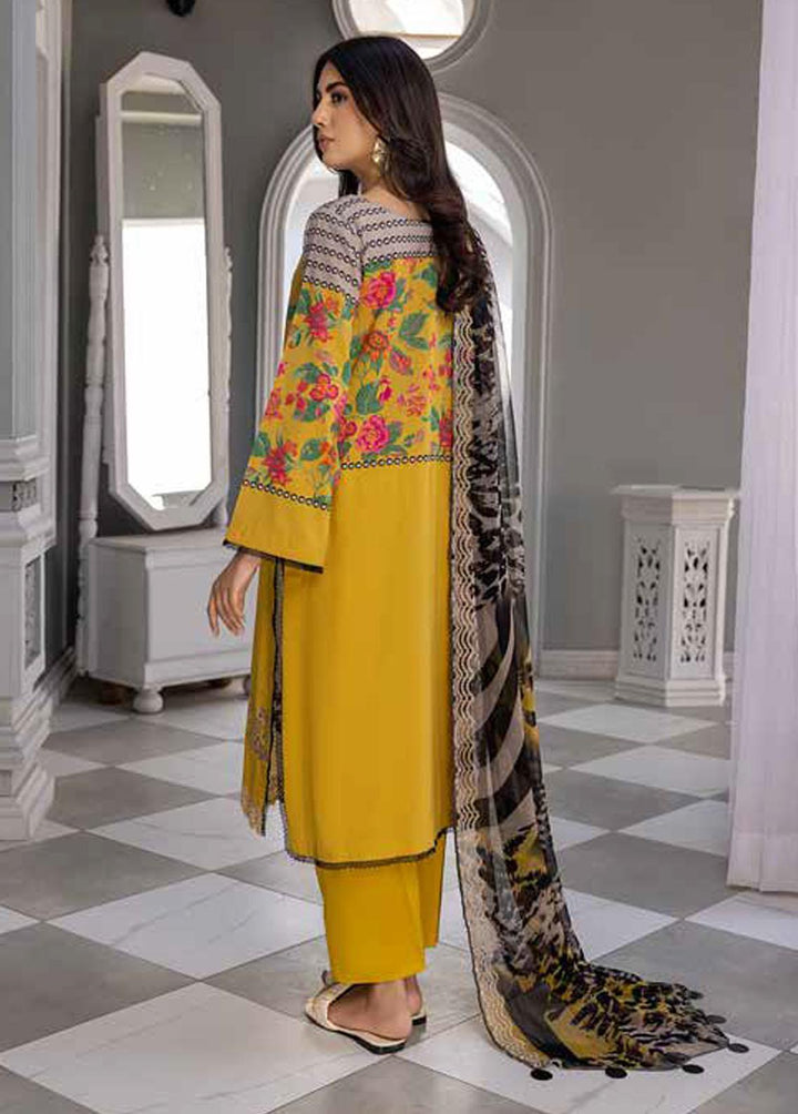 Aniq by Charizma Embroidered Lawn Suits Unstitched 3 Piece CRZ23-A3 AN-024A - Summer Collection