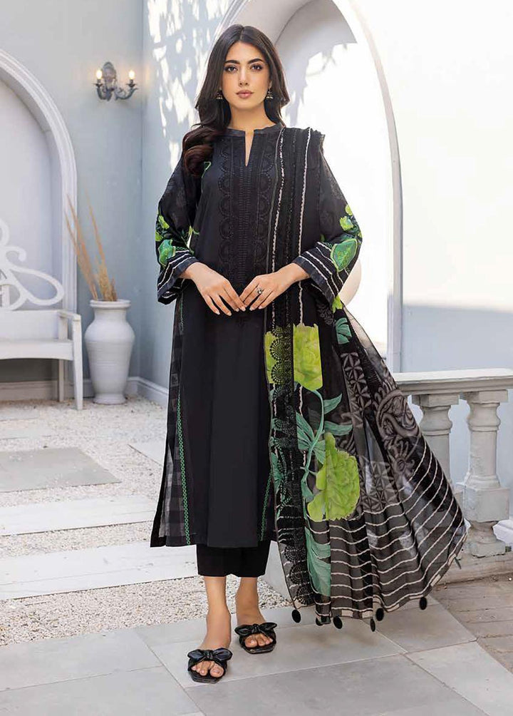 Aniq by Charizma Embroidered Lawn Suits Unstitched 3 Piece CRZ23-A3 AN-025 - Summer Collection