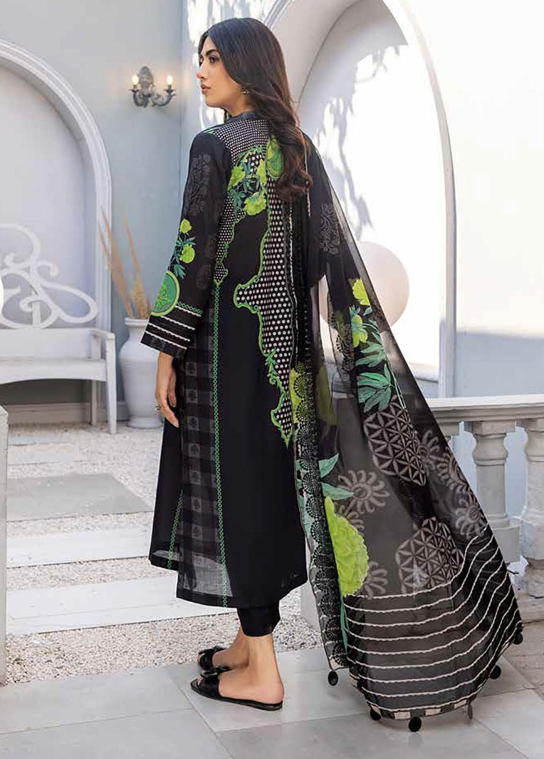 Aniq by Charizma Embroidered Lawn Suits Unstitched 3 Piece CRZ23-A3 AN-025 - Summer Collection