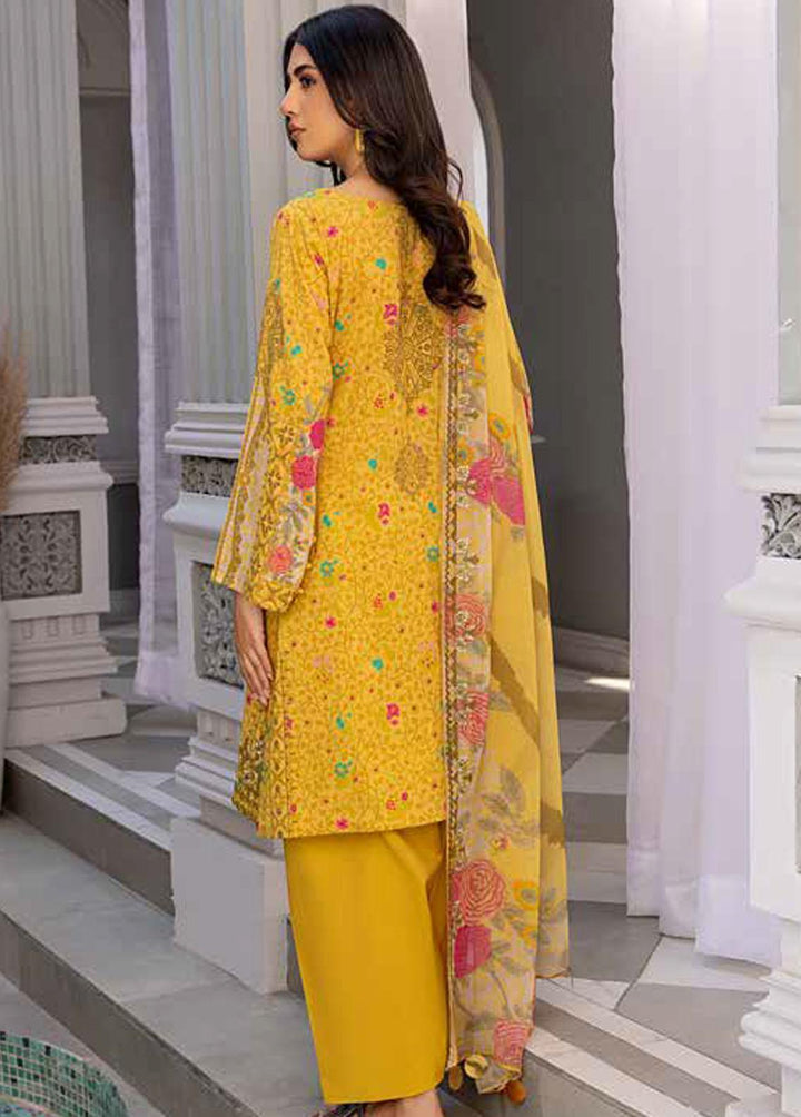 Aniq by Charizma Embroidered Lawn Suits Unstitched 3 Piece CRZ23-A3 AN-026 - Summer Collection