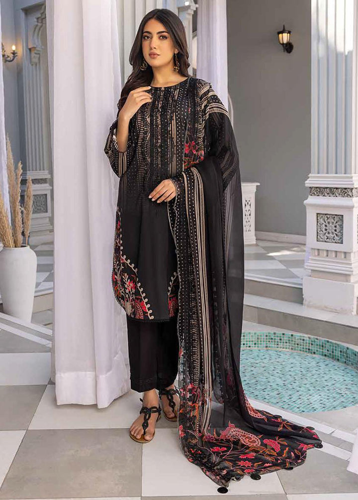 Aniq by Charizma Embroidered Lawn Suits Unstitched 3 Piece CRZ23-A3 AN-027 - Summer Collection
