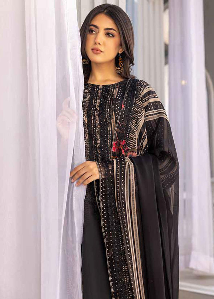 Aniq by Charizma Embroidered Lawn Suits Unstitched 3 Piece CRZ23-A3 AN-027 - Summer Collection