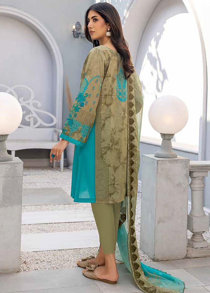 Aniq by Charizma Embroidered Lawn Suits Unstitched 3 Piece CRZ23-A3 AN-030 - Summer Collection