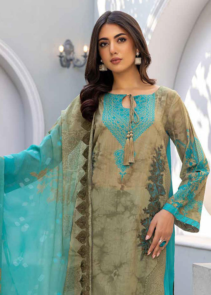 Aniq by Charizma Embroidered Lawn Suits Unstitched 3 Piece CRZ23-A3 AN-030 - Summer Collection