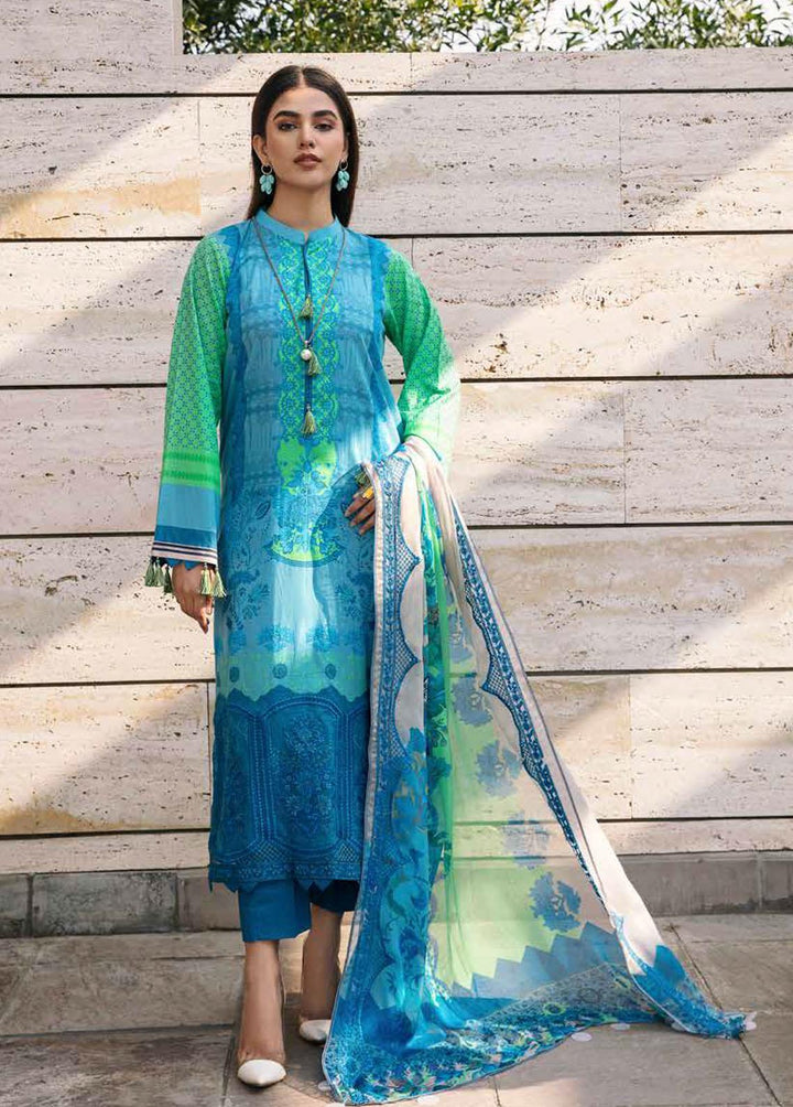 Aniq by Charizma Embroidered Lawn Suits Unstitched 3 Piece CRZ23-A3 AN-032 - Summer Collection