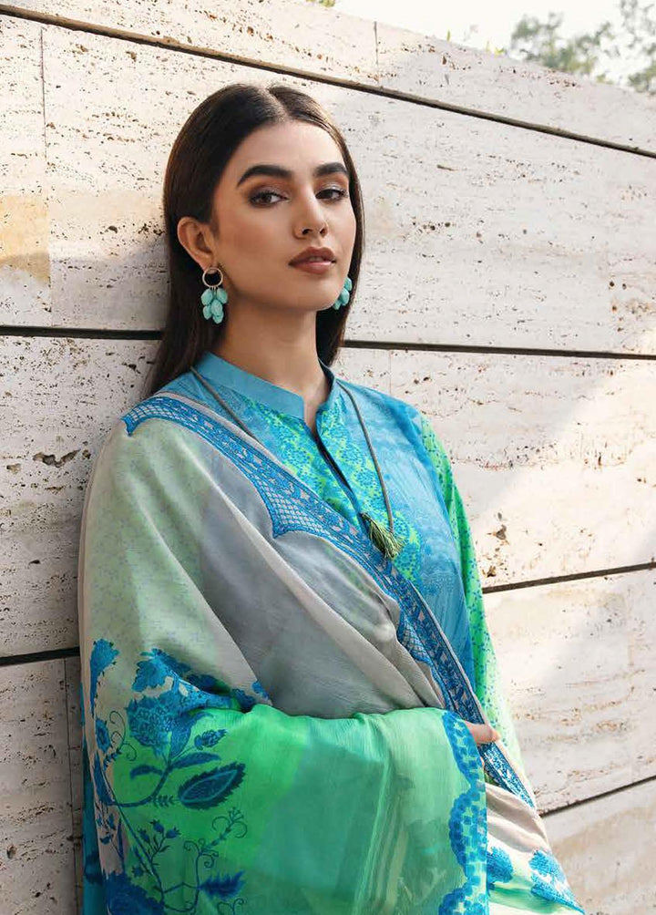 Aniq by Charizma Embroidered Lawn Suits Unstitched 3 Piece CRZ23-A3 AN-032 - Summer Collection