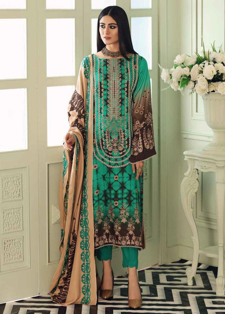 Charizma Embroidered Kotail Suits Unstitched 3 Piece CRZ21AK ANW-04 - Winter Collection