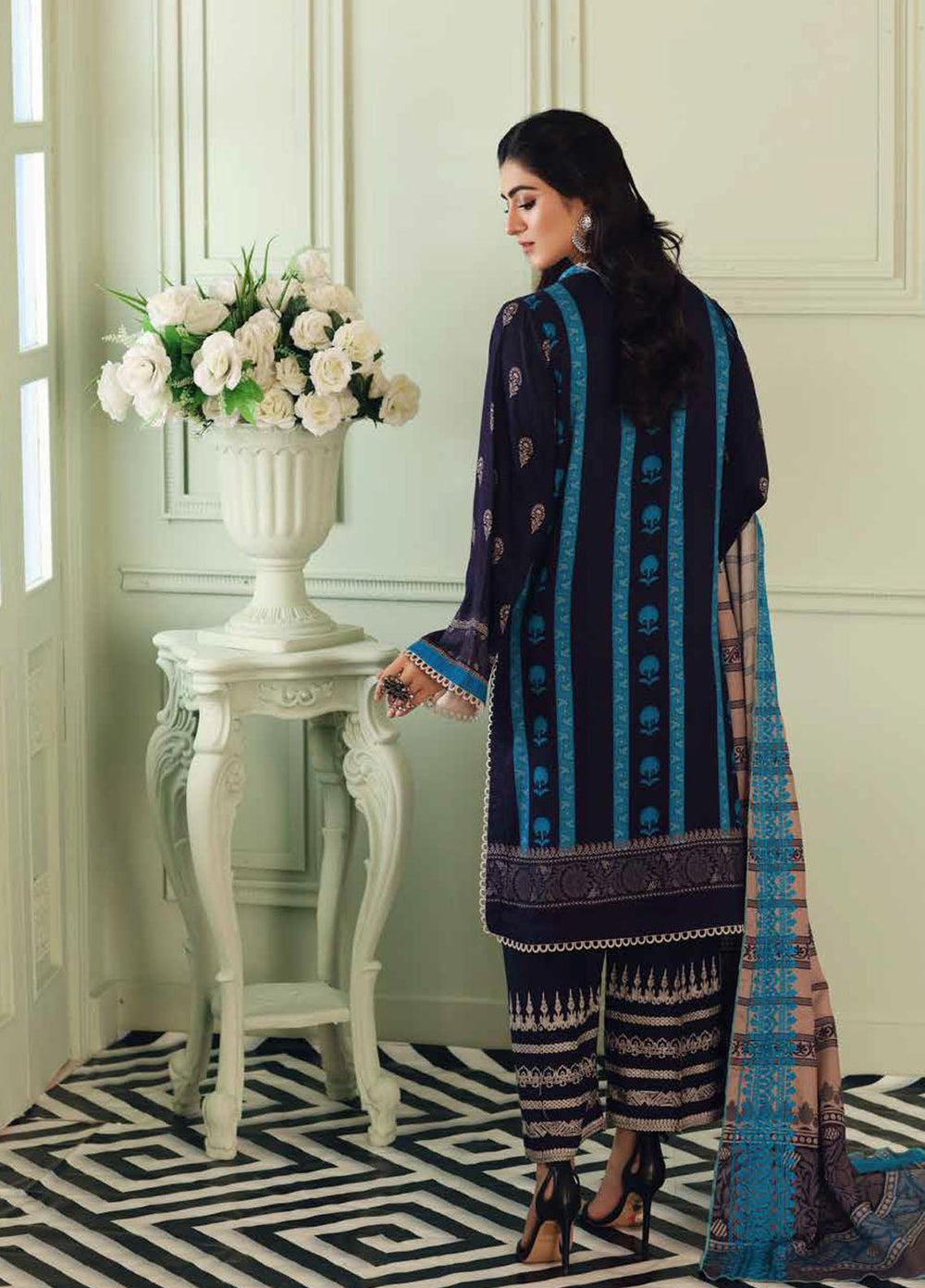 Charizma Embroidered Kotail Suits Unstitched 3 Piece CRZ21AK ANW-13 - Winter Collection