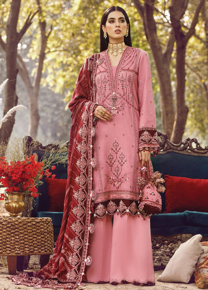 Ankara By Anaya Embroidered Linen Suits Unstitched 3 Piece AKC22LN AEL22-01 Amal - Winter Collection