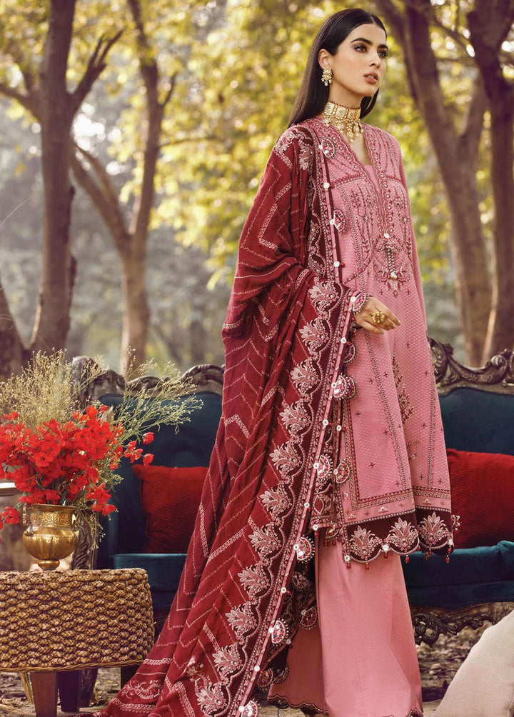 Ankara By Anaya Embroidered Linen Suits Unstitched 3 Piece AKC22LN AEL22-01 Amal - Winter Collection