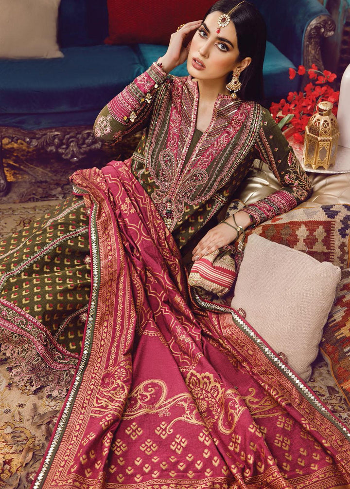 Ankara By Anaya Embroidered Linen Suits Unstitched 3 Piece AKC22LN AEL22-02 Nour - Winter Collection