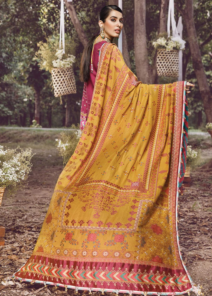 Ankara By Anaya Embroidered Linen Suits Unstitched 3 Piece AKC22LN AEL22-05 Adeline - Winter Collection