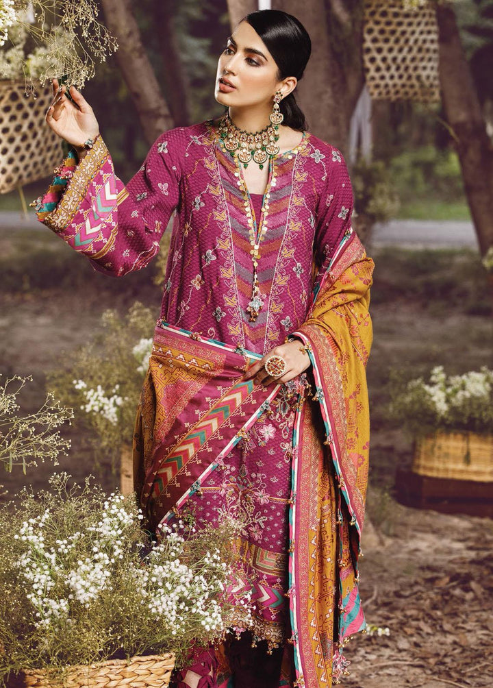 Ankara By Anaya Embroidered Linen Suits Unstitched 3 Piece AKC22LN AEL22-05 Adeline - Winter Collection