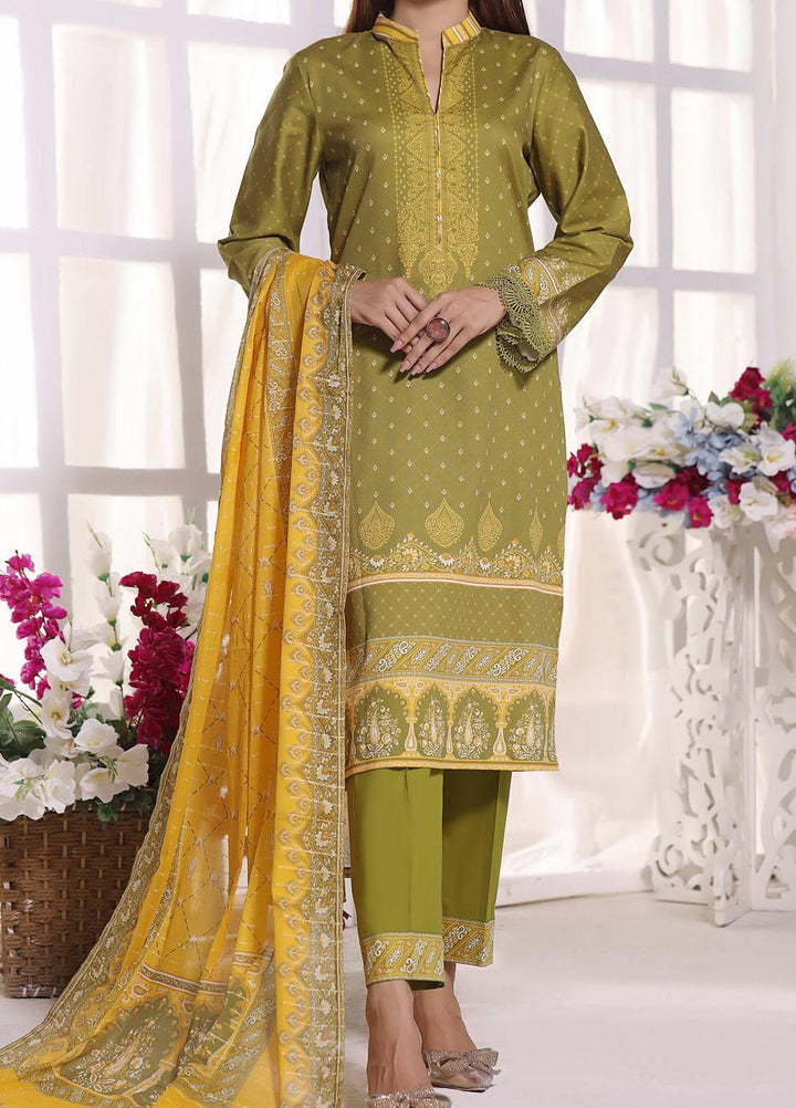 Anmol By VS Textiles Printed Cottel Suits Unstitched 3 Piece VS23AM D-246 - Winter Collection
