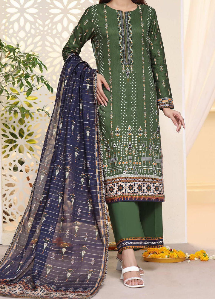 Anmol By VS Textiles Printed Cottel Suits Unstitched 3 Piece VS23AM D-248 - Winter Collection