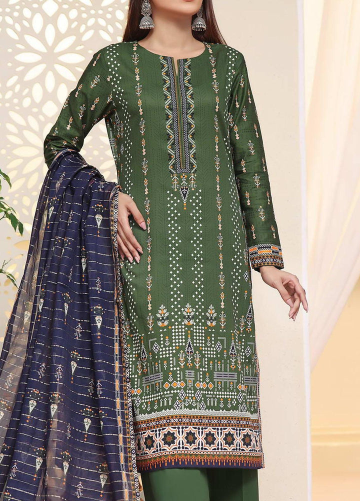 Anmol By VS Textiles Printed Cottel Suits Unstitched 3 Piece VS23AM D-248 - Winter Collection