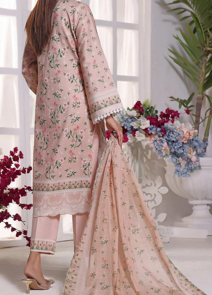 Anmol By VS Textiles Printed Cottel Suits Unstitched 3 Piece VS23AM D-250 - Winter Collection