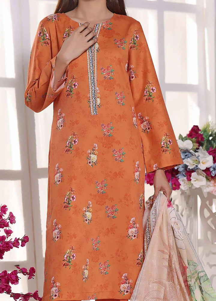 Anmol By VS Textiles Printed Cottel Suits Unstitched 3 Piece VS23AM D-251 - Winter Collection