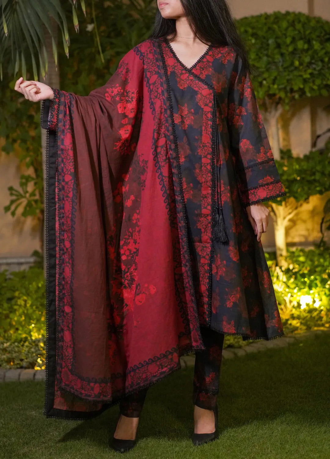 Annafeu Apparels Printed Cambric Suits Unstitched 3 Piece ICV01-001 - Summer Collection