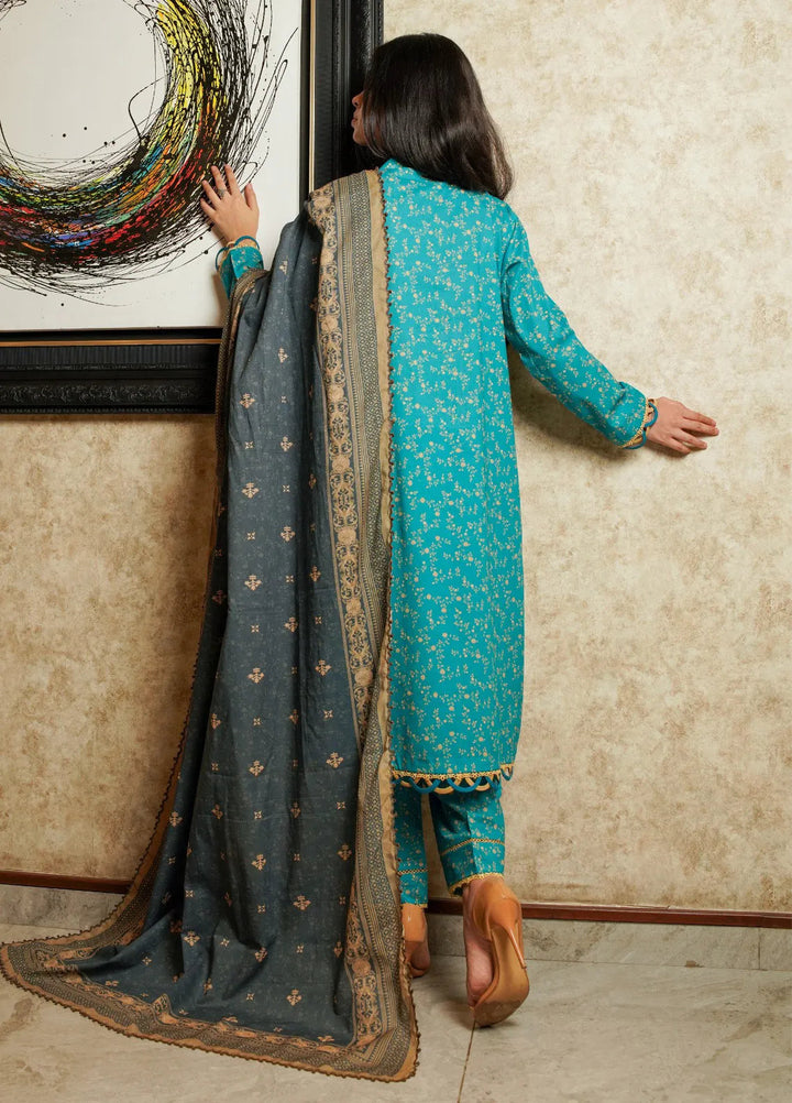 Annafeu Apparels Printed Cambric Suits Unstitched 3 Piece ICV01-008 - Summer Collection