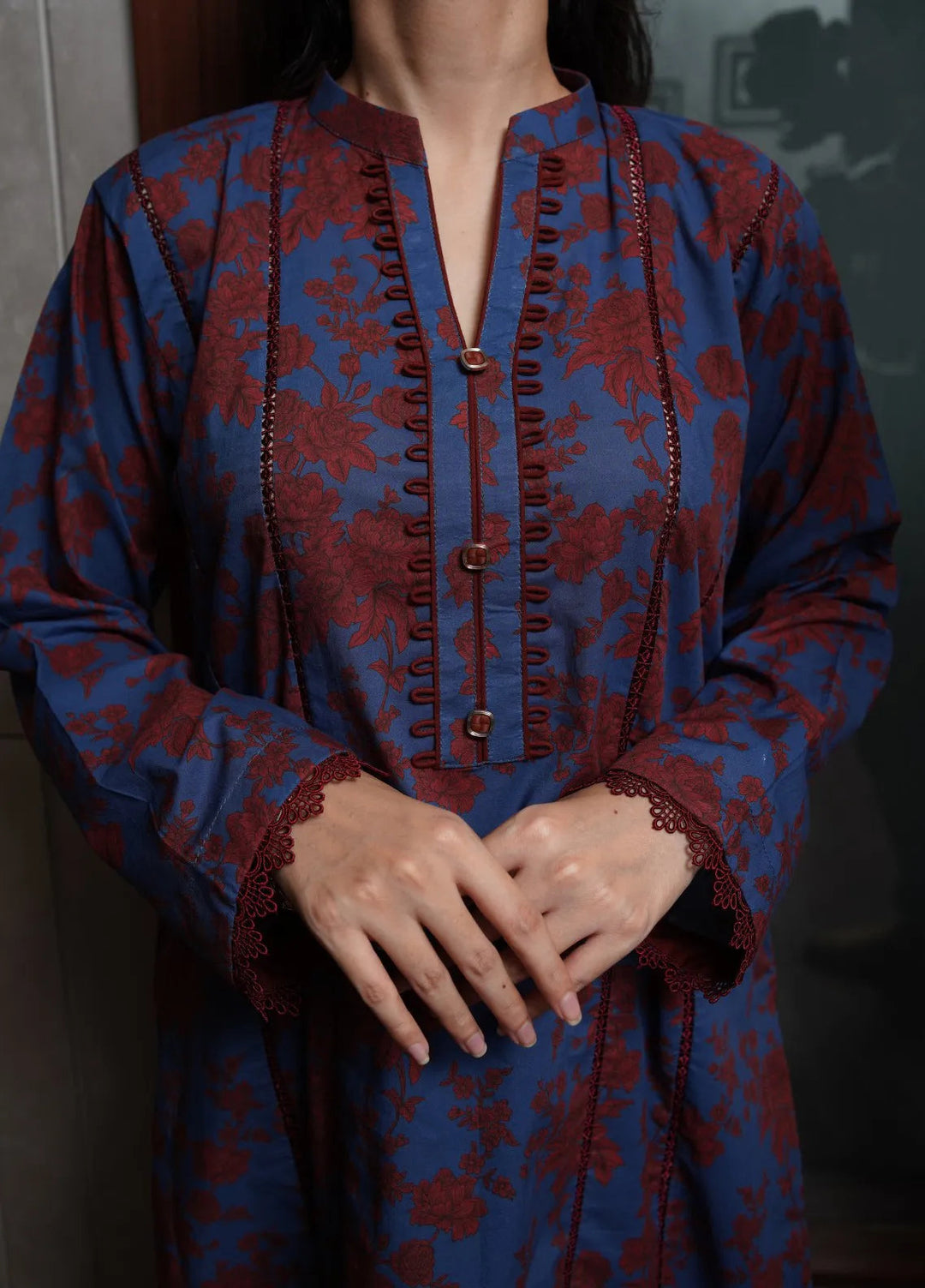 Annafeu Apparels Printed Cambric Suits Unstitched 3 Piece ICV01-009 - Summer Collection