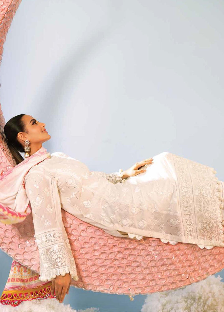 Ansab Jahangir Embroidered Lawn Suits Unstitched 3 Piece ANJ22ZL AJL22-12 - Summer Luxury Collection