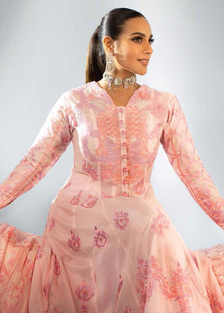 Ansab Jahangir Embroidered Lawn Suits Unstitched 3 Piece ANJ22ZL AJL22-13 - Summer Luxury Collection